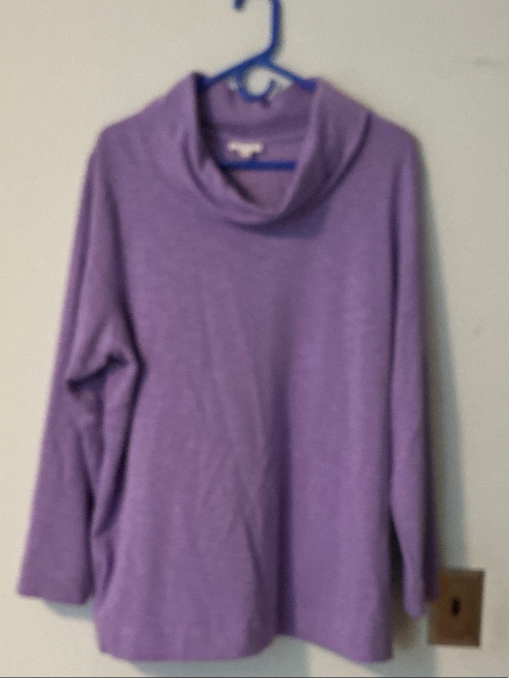 J. Jill XL NWOT Cowl Neck Sweatshirt